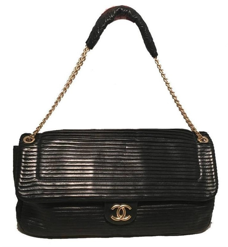 Chanel pleated bag sales