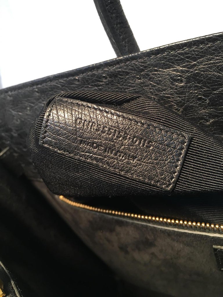 serial number authentic ysl bag inside