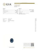 GIA Certified  Oval Shape Blue Sapphire