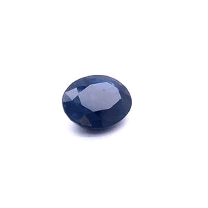 GIA Certified  Oval Shape Blue Sapphire