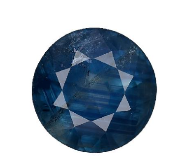GIA Certified Blue Sapphire Round