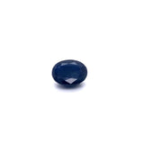 GIA Certified Oval Shape Dark Blue Sapphire