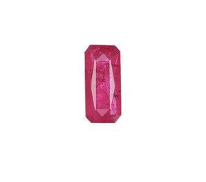 GIA Certified  Natural Ruby Octagonal