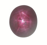 GIA Certified  Star Ruby Oval