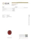 GIA Certified 10.92 ct Spessartine Garnet Oval