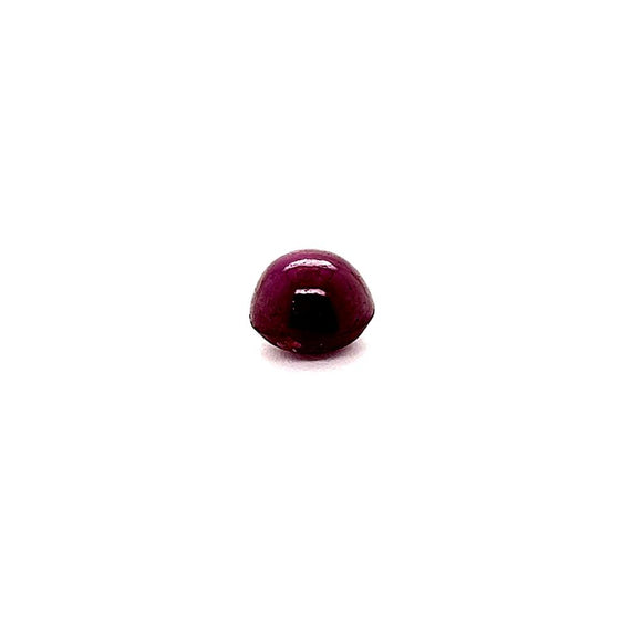 GIA Certified  Round Shape No Heat Natural Star Ruby