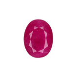 13.13 carats Oval Shape Ruby 17.65 x 13.42 x 5.65 mm GIA # 1226412573