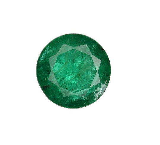 GIA Certified 4.65 ct Emerald F3 Round 10.01 x 9.87 x 7.42 mm GIA #1226646079