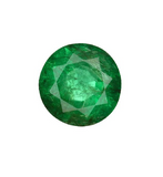GIA Certified 4.22 ct Emerald F3 Round 9.96 x 9.80 x 6.90 mm GIA #1226646081