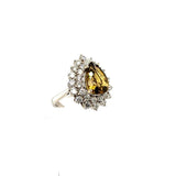3.11ct Alexandrite 18K White Gold Ring