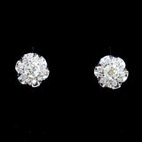 0.74ct Diamond 18K White Gold Earring
