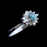 0.38ct Alexandrite 14K White Gold Ring