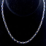 42.17ct Blue Sapphire 14K White Gold Necklace