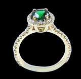 1.22ct Tsavourite 14K Yellow Gold Ring