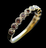 0.65ct Natural Red Diamond 18K Rose Gold Ring