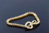 1.71ct Diamond 14K Yellow Gold Bracelet