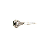 GIA 2.54ct Natural Alexandrite 14K White Gold Ring