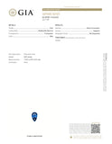 GIA 3.07ct Pear shape Natural Blue Sapphire 11.07 x 6.79 x 5.31 mm GIA #2195494250