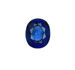 1.69 carats Oval Shape Natural Blue Sapphire 7.52 x 6.22 x 4.19 mm GIA # 2221281769