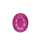9.74 carats Oval Natural Ruby 16.03 x 13.26 x 4.67 mm GIA #2221314230