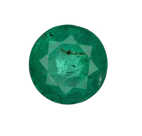 GIA Certified 3.07 ct Emerald F2 Round 9.39 x 9.20 x 6.04 mm GIA #2221646076