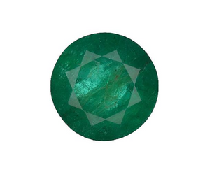 GIA Certified 3.70 ct Emerald F3 Round 9.51 x 9.37 x 6.62 mm GIA #2223646110