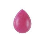 11.35 carats Pear Shape Ruby Cabochon 15.27 x 11.49 x 7.12 mm GIA #2225282492