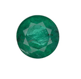 GIA Certified 4.21 ct Emerald F3 Round 10.66 x 10.45 x 6.42 mm GIA #2225646106