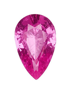 GIA 2.26ct Pear Shape Natural Purplish Pink Sapphire 11.06 x 6.97 x 3.94 mm GIA #5191672923