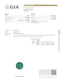 GIA Certified 8.16 ct Emerald F3 Round 13.09 x 12.93 x 7.64 mm GIA #5221646102