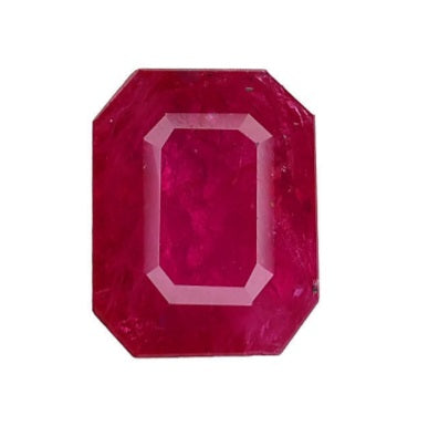 2.43 carats Octagonal Ruby 8.56 x 6.71 x 4.18 mm GIA #5222194097