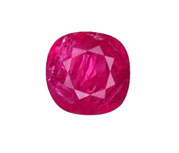 3.58 carats Cushion Burma No Heat Ruby 8.94 x 8.91 x 4.79 mm GIA #5222214578
