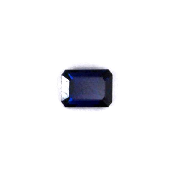 1.22ct Emerald Shape  Blue Sapphire Dimension- 6.78x4.98x3.34 AGL# 1081273 #BS-517