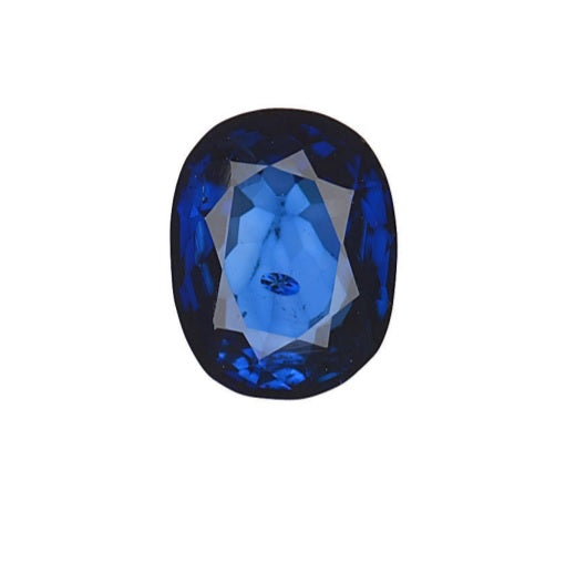 2.06 carats Oval Blue Sapphire 8.00 x 6.22 x 4.14 mm GIA #6214604422