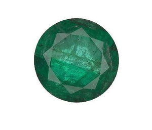 GIA Certified 5.36 ct Emerald F3 Round 10.86 x 10.73 x 7.02 mm GIA #6223646085