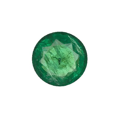 GIA Certified 2.59 ct Emerald F3 Round 9.23 x 9.07 x 4.85 mm GIA #6224646083