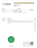 GIA Certified 37.09ct Natural Paraiba Tourmaline 22.62 - 22.81 x 11.19 mm GIA # 6227495988