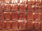 Miu Miu Brown Hornback Crocodile Shoulder Bag