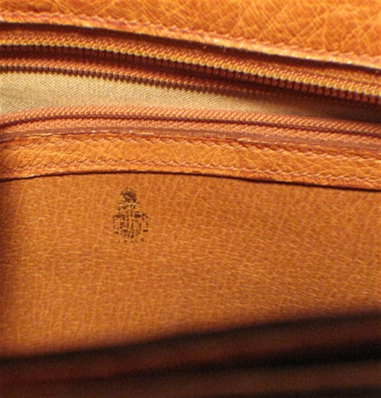 Vintage Mark Cross Tan Ostrich Shoulder Bag – Dignity Jewels Inc.
