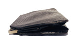 Judith Leiber Vintage Black Alligator Clutch