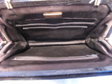 Judith Leiber Vintage Black Alligator Clutch