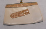 Vintage Morabito Natural Alligator Bucket Shoulder Bag