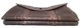 Bottega Veneta Brown Lizard Leather Clutch