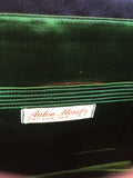 Anton Moritz Vintage Needlepoint Silk Clutch