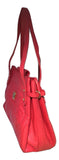 Judith Leiber Vintage Quilted Red Leather Shoulder Bag