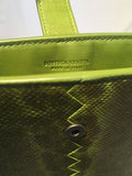 NWOT Bottega Veneta Green Lizard IPad Case with Box