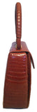 Maxima for Contessa Anna Vintage Tan Alligator Handbag