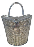 Judith Leiber Vintage Swarovski Crystal Basket Evening Bag