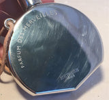 Hermes Silver Palladium Perfume Bottle Necklace