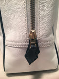 Hermes Black and White Veau Grain Leather Plume 32cm Tote Handbag